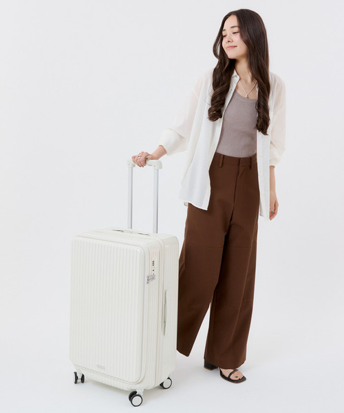 URBAN LIGHT CHECK-IN ソフトアイボリー（スーツケース/キャリーバッグ