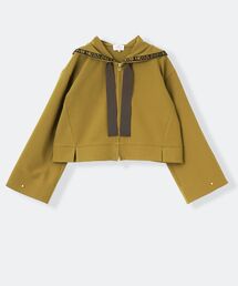 ロゴレーステープフーディー