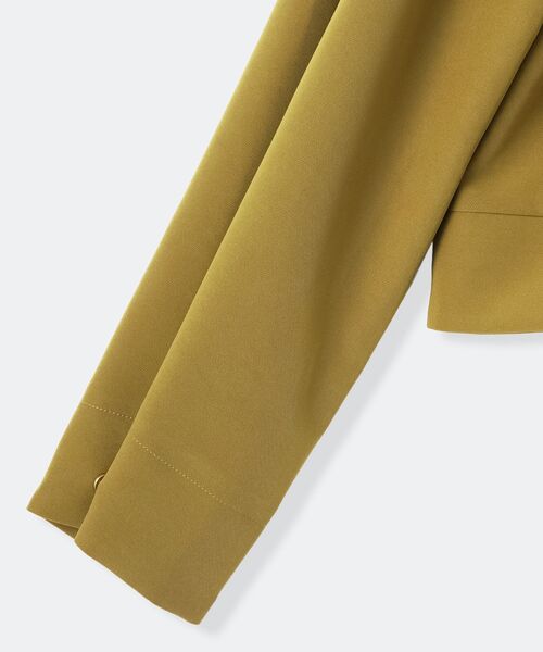 LANVIN en Bleu（ランバンオンブルー）の「ロゴレーステープフーディー（Tシャツ/カットソー・レディース・ブラック/カーキ/オフホワイト・38）」の20枚目の写真