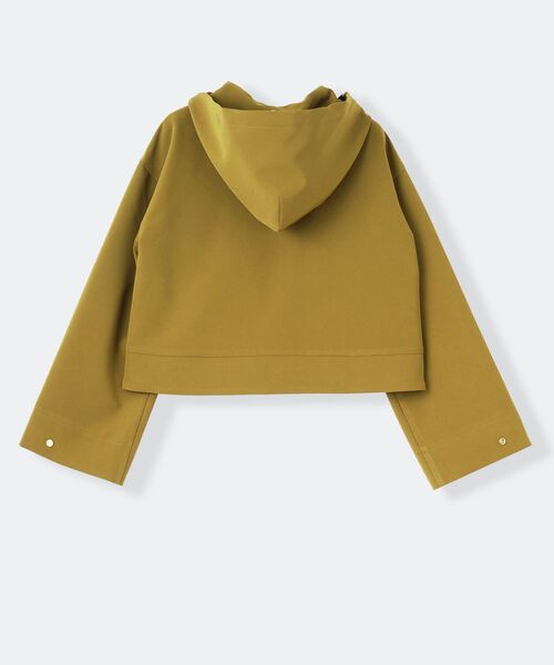LANVIN en Bleu（ランバンオンブルー）の「ロゴレーステープフーディー（Tシャツ/カットソー・レディース・ブラック/カーキ/オフホワイト・38）」の22枚目の写真