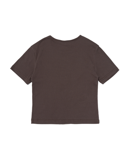 CARGOBROS FOR WOMAN（カーゴブロスフォーウィメン）の「85バスティクラックショート半袖Tシャツ（ブラウン）（Tシャツ/カットソー・レディース・その他・FREE）」の2枚目の写真