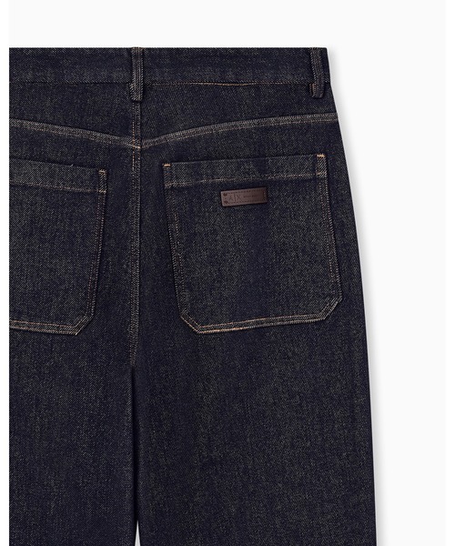 ARMANI EXCHANGE(アルマーニエクスチェンジ)の「【A|X アルマーニ エクスチェンジ】デニム ワイドパンツ(デニムパンツ・メンズ・インディゴブルー・32inch/33inch/34inch/36inch/29inch/30inch/31inch)」の3枚目の写真