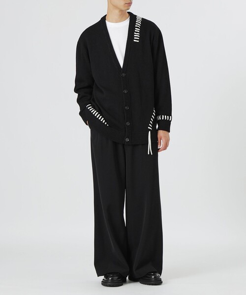 LOVELESS（ラブレス）の「【UNISEX】ポイントスレッドニットカーディガン（カーディガン/ボレロ・メンズ・グレー系その他/ブラウン系その他/ブラック・L/M）」の11枚目の写真