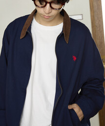 PUBLUX（パブリュクス）の「U.S. POLO ASSN. × PUBLUX/ユーエスポロアッスン 別注 襟 コーデュロイ スイングトップ　限定展開（ブルゾン）」