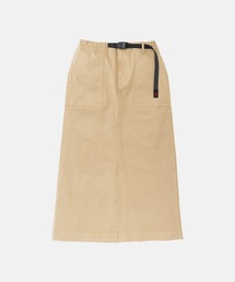 STRETCH TWILL LONG BAKER SKIRT｜ストレッチツイルロングベイカースカート