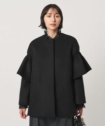 フリルスリーブ コート