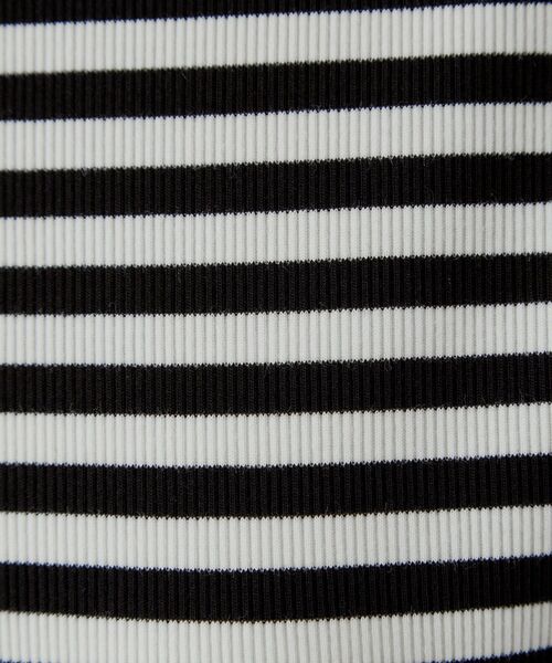 grove(グローブ)の「【重ね着にも◎】チュールドッキングテレコカットソー(Tシャツ/カットソー・レディース・オフホワイト/ブラック・02/03/04/05)」の14枚目の写真