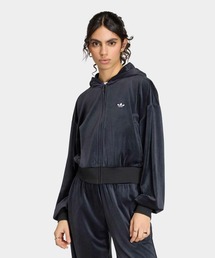 エッセンシャルズ ベロア トラックジャケット(ジャージ) / アディダスオリジナルス adidas Originals