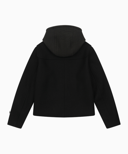 OHESHIO(オヘシオ)の「PADDED DUFFLE WOOL COAT, BLACK(チェスターコート・レディース・その他・FREE)」の8枚目の写真