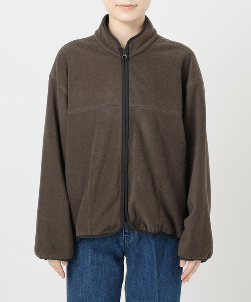 B.C STOCK(ベーセーストック)の「《2枚セット》ウォッシャブル / フリースライナー付きフードブルゾン(その他アウター・レディース・ブラック/ベージュ・FREE)」の7枚目の写真