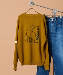 【WEB先行予約】[NORDISK/ノルディスク] 別注 バックデザイン ジャガードロゴニット