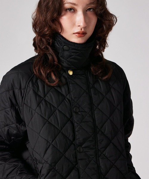 Paul Smith(ポールスミス)の「ウィメンズ "Paul Smith loves Barbour" Transport キルティングジャケット / 265707 MQU1943(その他アウター・レディース・ブラック/グリーン/ブラウン・XX-SMALL/X-SMALL)」の3枚目の写真
