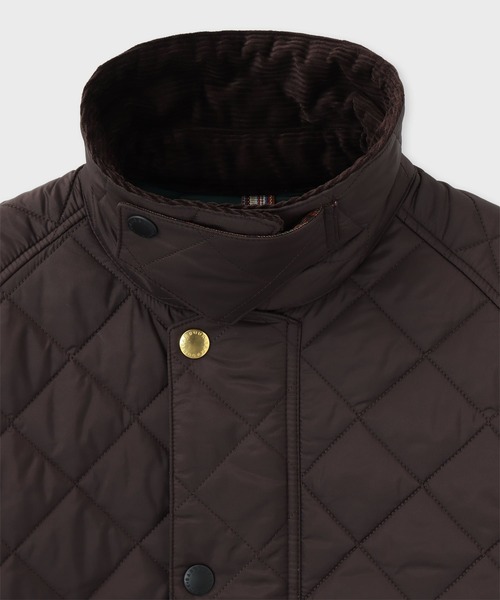 Paul Smith(ポールスミス)の「ウィメンズ "Paul Smith loves Barbour" Transport キルティングジャケット / 265707 MQU1943(その他アウター・レディース・ブラック/グリーン/ブラウン・XX-SMALL/X-SMALL)」の7枚目の写真