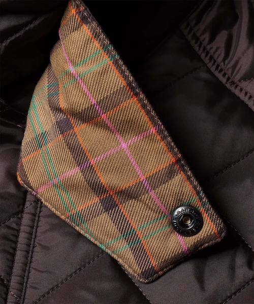 Paul Smith(ポールスミス)の「ウィメンズ "Paul Smith loves Barbour" Transport キルティングジャケット / 265707 MQU1943(その他アウター・レディース・ブラック/グリーン/ブラウン・XX-SMALL/X-SMALL)」の11枚目の写真