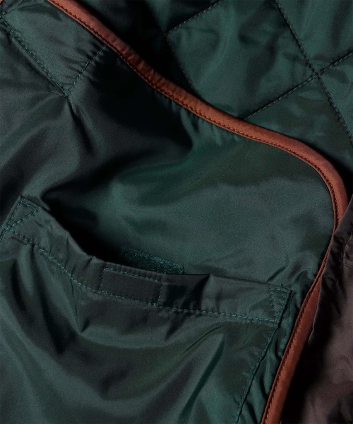 Paul Smith(ポールスミス)の「ウィメンズ "Paul Smith loves Barbour" Transport キルティングジャケット / 265707 MQU1943(その他アウター・レディース・ブラック/グリーン/ブラウン・XX-SMALL/X-SMALL)」の16枚目の写真