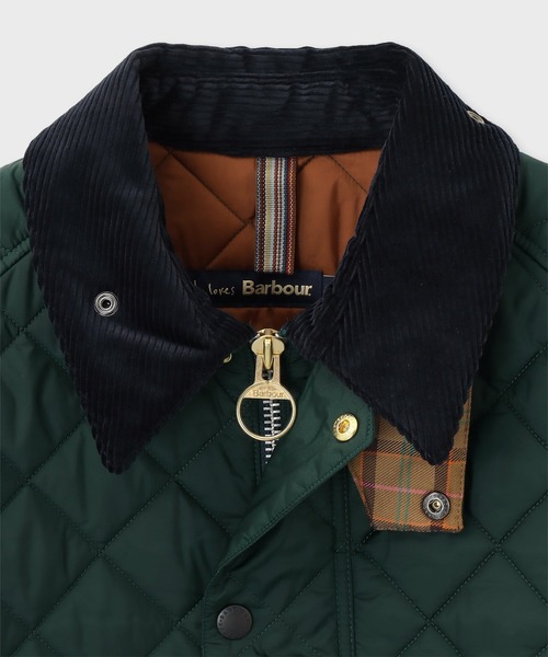 Paul Smith(ポールスミス)の「ウィメンズ "Paul Smith loves Barbour" Transport キルティングジャケット / 265707 MQU1943(その他アウター・レディース・ブラック/グリーン/ブラウン・XX-SMALL/X-SMALL)」の21枚目の写真