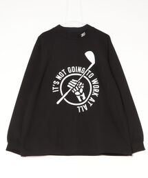 SWINGGGR（スウィンガー）の「THE SWINGGGR/ザ スウィンガー/RETRY CLUB MOCK NECK LS（Tシャツ/カットソー）」
