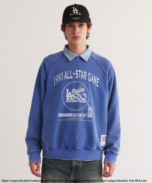 BACK TO THE FIELD(バック トゥー ザ フィールド)の「【MLB】Pin Artwork Sweat(スウェット・メンズ・ブルー/グリーン/レッド・MEDIUM/LARGE)」の3枚目の写真