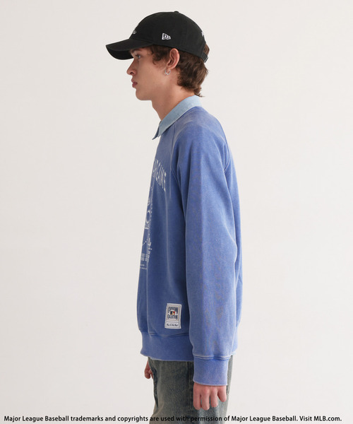BACK TO THE FIELD(バック トゥー ザ フィールド)の「【MLB】Pin Artwork Sweat(スウェット・メンズ・ブルー/グリーン/レッド・MEDIUM/LARGE)」の11枚目の写真