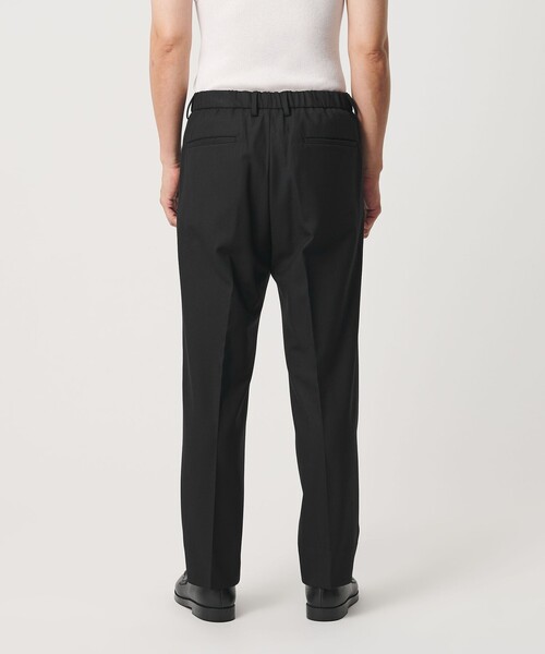 BEAUTY&YOUTH UNITED ARROWS（ビューティーアンドユースユナイテッドアローズ）の「ストレッチ ウールブレンド ワンプリーツ テーパード パンツ NO.5 セットアップ対応（その他パンツ・メンズ・ダークグレー/ブラック・S/L/M/XL）」の8枚目の写真