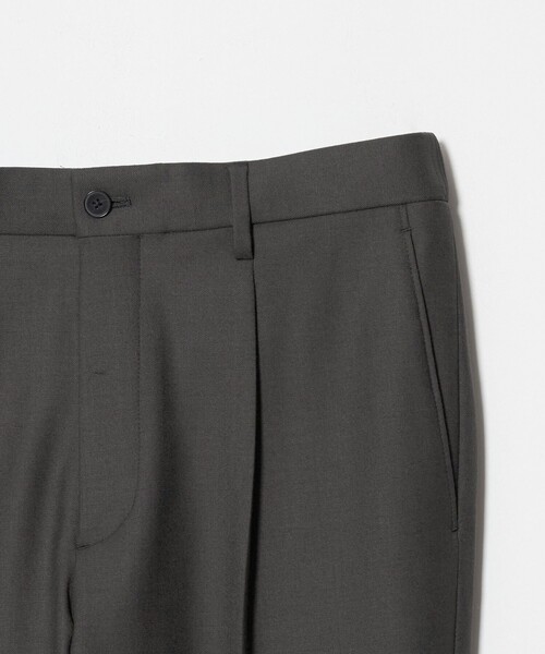 BEAUTY&YOUTH UNITED ARROWS（ビューティーアンドユースユナイテッドアローズ）の「ストレッチ ウールブレンド ワンプリーツ テーパード パンツ NO.5 セットアップ対応（その他パンツ・メンズ・ダークグレー/ブラック・S/L/M/XL）」の11枚目の写真