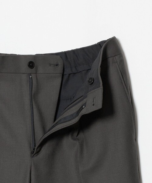 BEAUTY&YOUTH UNITED ARROWS（ビューティーアンドユースユナイテッドアローズ）の「ストレッチ ウールブレンド ワンプリーツ テーパード パンツ NO.5 セットアップ対応（その他パンツ・メンズ・ダークグレー/ブラック・S/L/M/XL）」の14枚目の写真