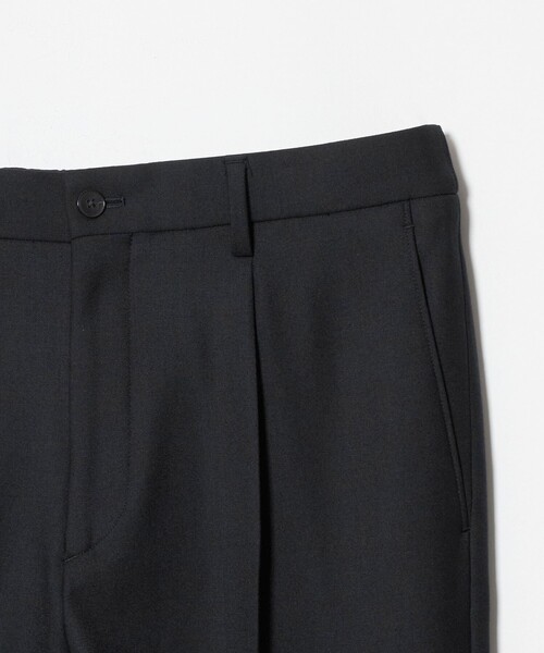 BEAUTY&YOUTH UNITED ARROWS（ビューティーアンドユースユナイテッドアローズ）の「ストレッチ ウールブレンド ワンプリーツ テーパード パンツ NO.5 セットアップ対応（その他パンツ・メンズ・ダークグレー/ブラック・S/L/M/XL）」の18枚目の写真