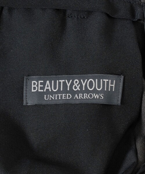 BEAUTY&YOUTH UNITED ARROWS（ビューティーアンドユースユナイテッドアローズ）の「ストレッチ ウールブレンド ワンプリーツ テーパード パンツ NO.5 セットアップ対応（その他パンツ・メンズ・ダークグレー/ブラック・S/L/M/XL）」の21枚目の写真