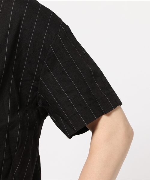 AZUL ENCANTO（アズールエンカント）の「裾リブ丸首ブラウス（シャツ/ブラウス・レディース・ブラック系その他/ホワイト系その他・MEDIUM/SMALL/LARGE）」の8枚目の写真