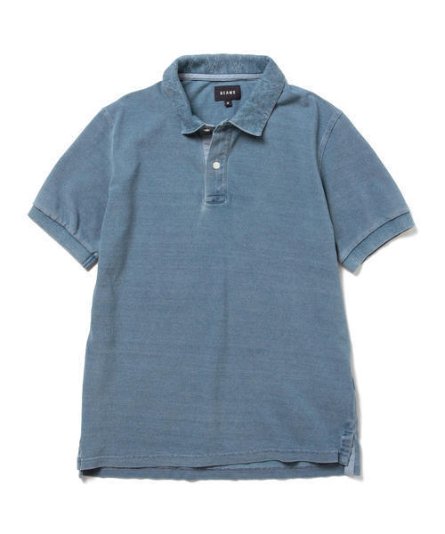 BEAMS（ビームス）の「BEAMS / インディゴ染め ポロシャツ（ポロシャツ 