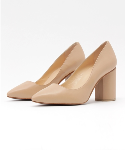 goocy（グーシー）の「SimpleRoundHeel（パンプス・レディース・ブラック/ベージュ・24.5cm/23.5cm/24）」の2枚目の写真