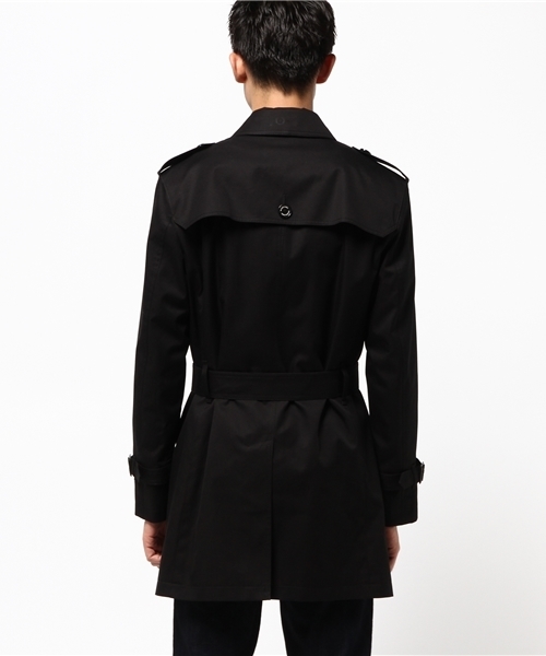 black label ブラックレーベルクレストブリッジ トレンチコート M 黒 BLACK LABEL CRESTBRIDGE - ブラックレーベル クレストブリッジ