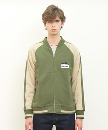 Design Tshirts Store graniph | スウェットスーベニアジャケット/ビューティフルシャドーワッペン(ブルゾン)
