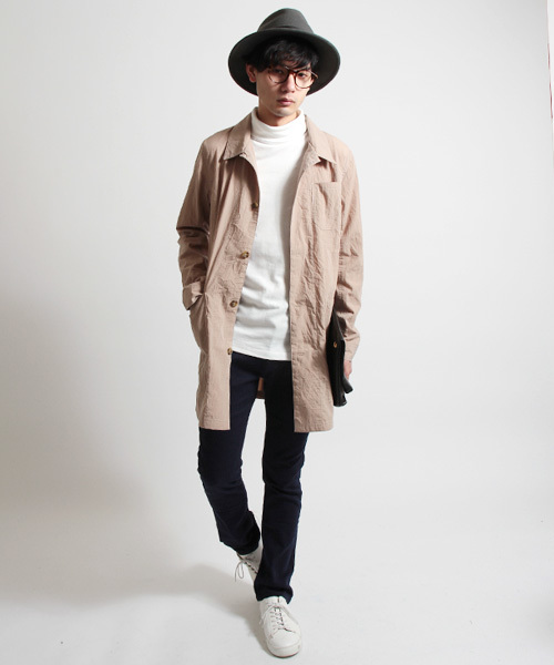 THE CASUAL(カジュアル)の「カラースキニーパンツ(その他パンツ・メンズ・ネイビー/ブラウン系カモフラージュ/チェック/グリーン/カーキ/ライトピンク/ベージュ/ワイン/ブルー/グレー系カモフラージュ/レッド/ライトグレー/ホワイト/チャコールグレー/ブラック・M/L/XL)」の21枚目の写真