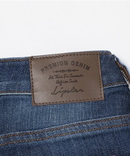 LIPSTAR(リップスター)の「スリムテーパードデニムパンツ(デニムパンツ・レディース・ブルー/ネイビー・S(1)/M(2))」の18枚目の写真