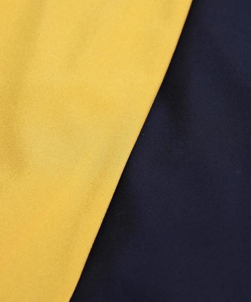 BEAUTY&YOUTH UNITED ARROWS（ビューティーアンドユースユナイテッドアローズ）の「BY∴ ジャージータックワイドパンツ　-手洗い可能- ◆（その他パンツ・レディース・ネイビー/マスタード/ブラック・FREE）」の5枚目の写真