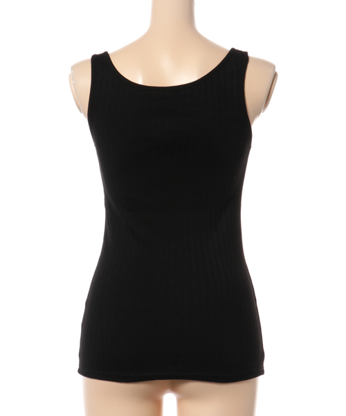 VENCEEXCHANGE（ヴァンスエクスチェンジ）の「ドットボタンヘンリータンクトップ（タンクトップ・レディース・ピンク/オフホワイト/グレー/ブラック/オリーブ/ライトブルー/イエロー/ネイビー・MEDIUM）」の10枚目の写真