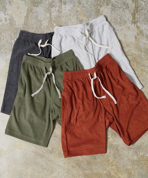 coen（コーエン）の「カラーパイルサーフショーツ（その他パンツ・メンズ・Brick /グレー/ダークグレー/オリーブ/ネイビー/ブルー系その他・LARGE/MEDIUM/SMALL/X-LARGE）」の6枚目の写真