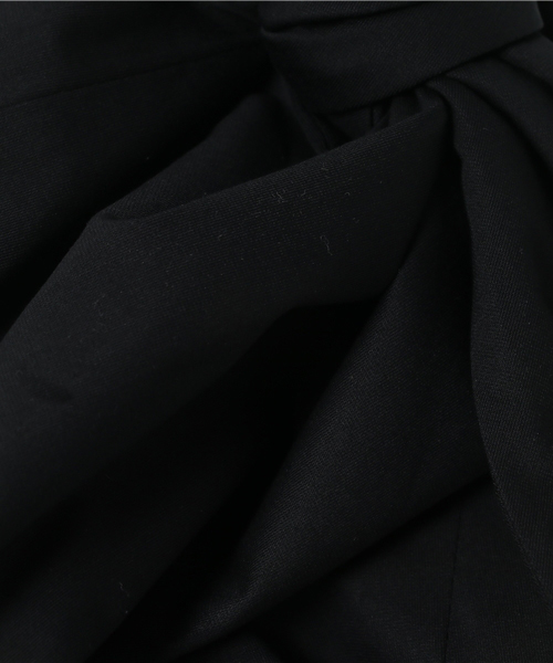 un dix cors（アンディコール）の「リボンミディタイトスカート（スカート・レディース・ブラック/ピンク・ﾌﾘ-）」の6枚目の写真