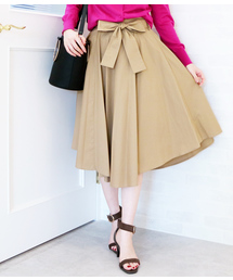 N.（N. Natural Beauty Basic） | 取外しベルト付イレギュラーヘムタイプライタースカート(スカート)