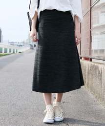 reca | ウエストゴムリブスウェット フレアスカート(スカート)