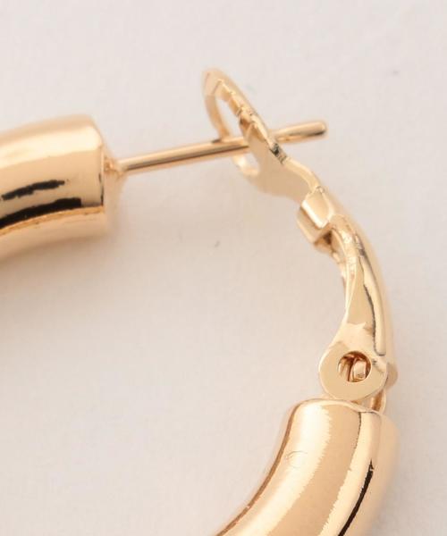BEAUTY&YOUTH UNITED ARROWS（ビューティーアンドユースユナイテッドアローズ）の「＜ALEXANDRINE PARIS＞スモールフープピアス（ピアス（両耳用）・レディース・ゴールド/シルバー・FREE）」の5枚目の写真