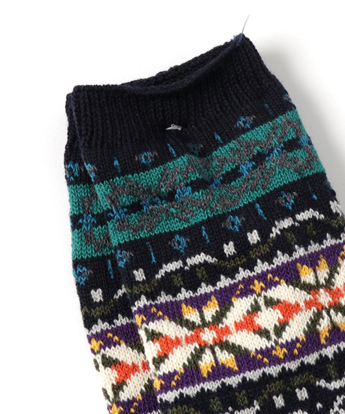 ANONYMOUSISM(アノニマスイズム)の「【AnonymousIsm】フェアイル/クルー丈ソックス(ソックス/靴下・メンズ・チャコールグレー/ベージュ/ネイビー/グレー/オレンジ/チャコール/ワインレッド/レッド/グリーン/ダークグリーン/パープル/オートミール/インディゴブルー/杢グレー/レッド系その他/ホワイト系その他・FREE/25cm~27cm/23cm~25cm)」の22枚目の写真