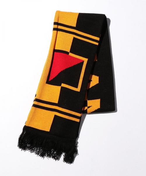 MONKEY TIME（モンキータイム）の「＜HIGHS&LOWS＞ TEAM SCARF/マフラー ◆（マフラー・メンズ・グレー/イエロー・FREE）」の2枚目の写真