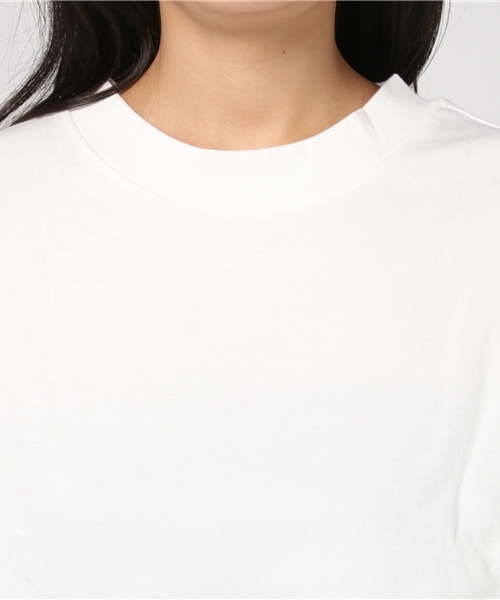 LOWRYS FARM(ローリーズファーム)の「フハクキリカエ/LS 769261 (Tシャツ/カットソー・レディース・オフホワイト/ブラック/ベージュ/レッド・LARGE/MEDIUM)」の5枚目の写真