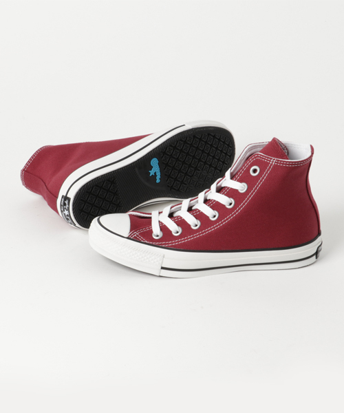CONVERSE（コンバース）の「【CONVERSE】ALL STAR 100 COLORS HI（スニーカー・レディース・レッド・23/23.5/24/24.5）」の2枚目の写真