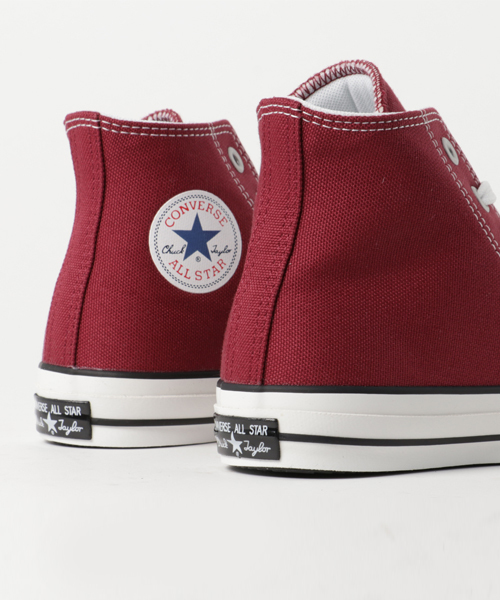 CONVERSE（コンバース）の「【CONVERSE】ALL STAR 100 COLORS HI（スニーカー・レディース・レッド・23/23.5/24/24.5）」の3枚目の写真