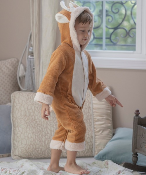 セール】クリスマス もこもこロンパース（ロンパース）｜Catherine