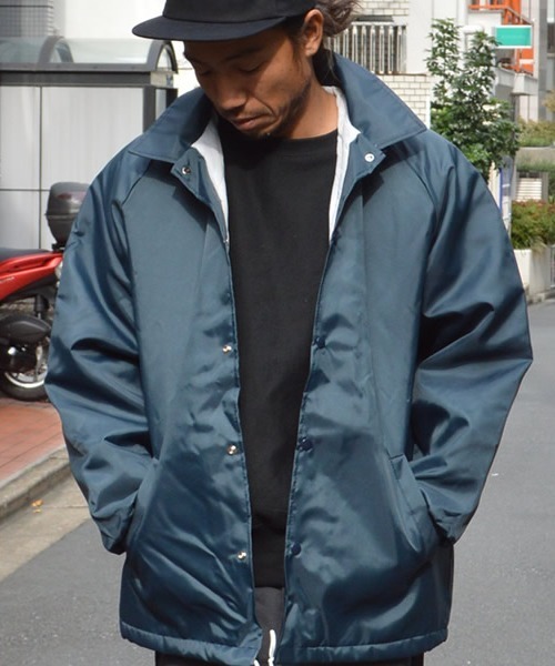 ROOPTOKYO（ループトウキョウ）の「ASW COACHE Windbreaker JACKET 中綿キルティングジャケット（ナイロンジャケット・メンズ・ネイビー/ブラック・L/M/S/XL）」の18枚目の写真