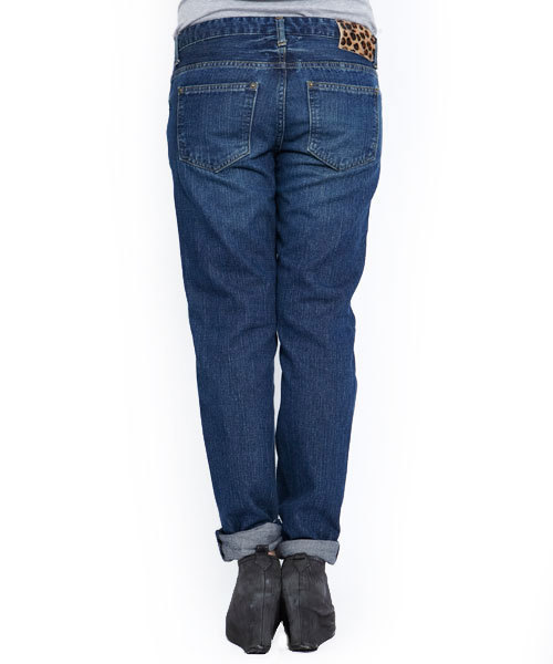 X-girl（エックスガール）の「TAPERED SKINNY JEAN（その他パンツ・レディース・インディゴブルー・24inch/25inch/26inch/27inch）」の3枚目の写真